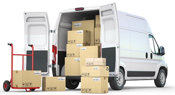 Kaprix Powerhouse Logistics shipping partner delivery van